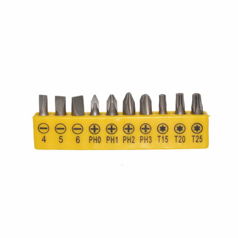 18-Piece Flexible Shaft Screwdriver Bit Extension Set (60, 100, 150mm) with Conversion Joint Rods.