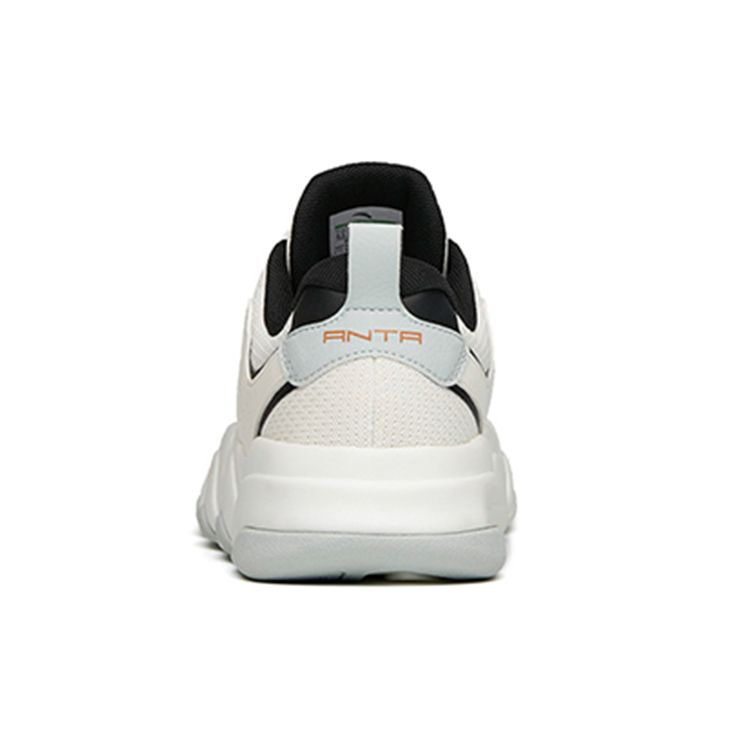 Anta Afterwave 1.0 Lifestyle Series Synthetic Leather Fabric Non-Slip Wear-Resistant Increased Height Low-Top Dad Shoes Women Shoes 122148068-3