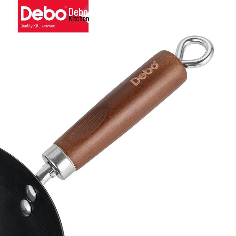 Debo Audella Gesunde Feineisen Wok zum Anbraten