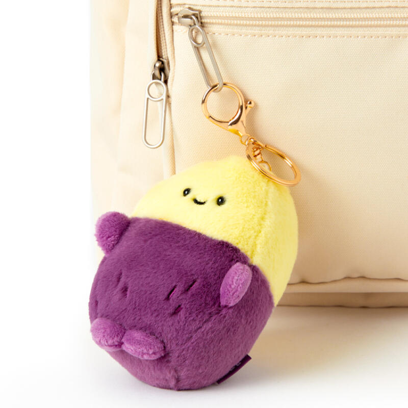 I am a purple sweet potato keychain doll (34012625)
