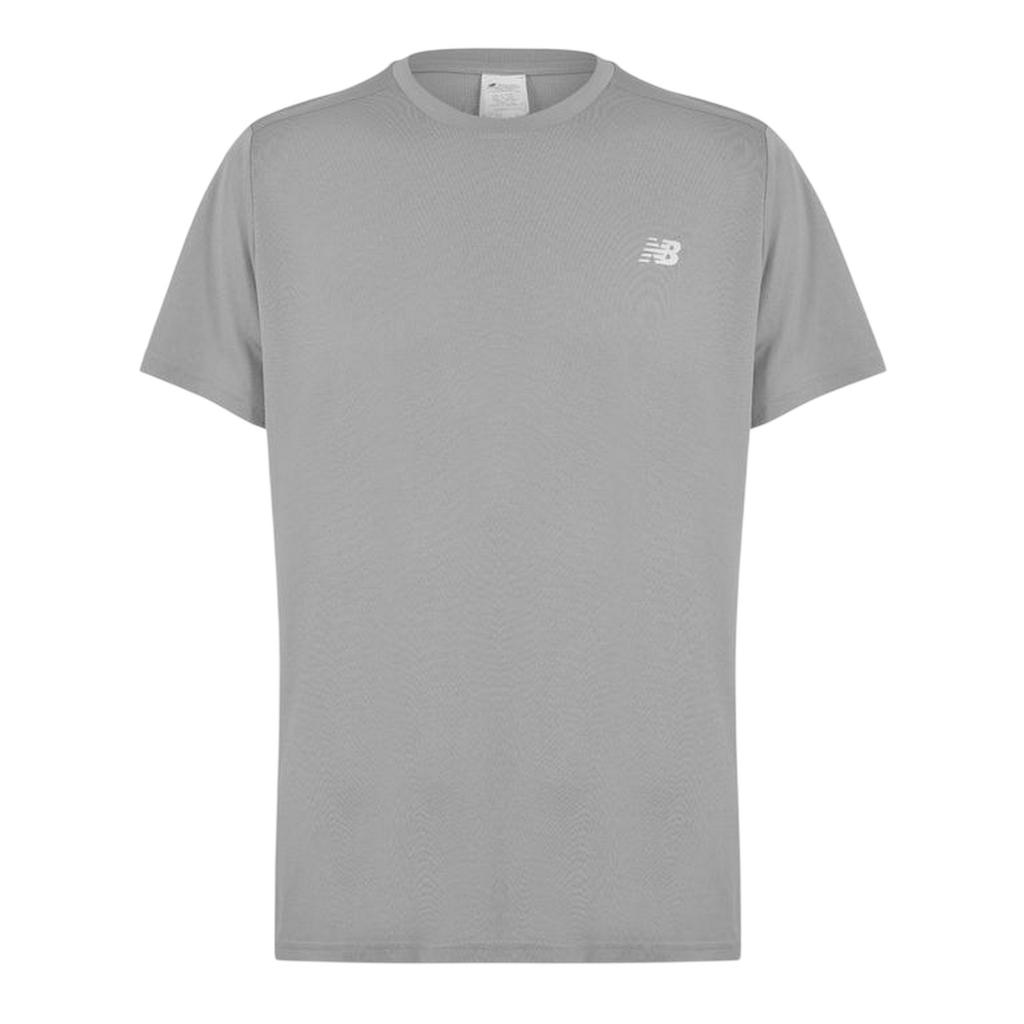 New Balance Mens Chest Logo Running T-Shirt