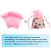 50/100Pcs 5x7cm Organza Bags Jewelry Bag Wedding Party Decoration Drawable Bags Gift Pouches Jewelry Christmas Gift Packaging
