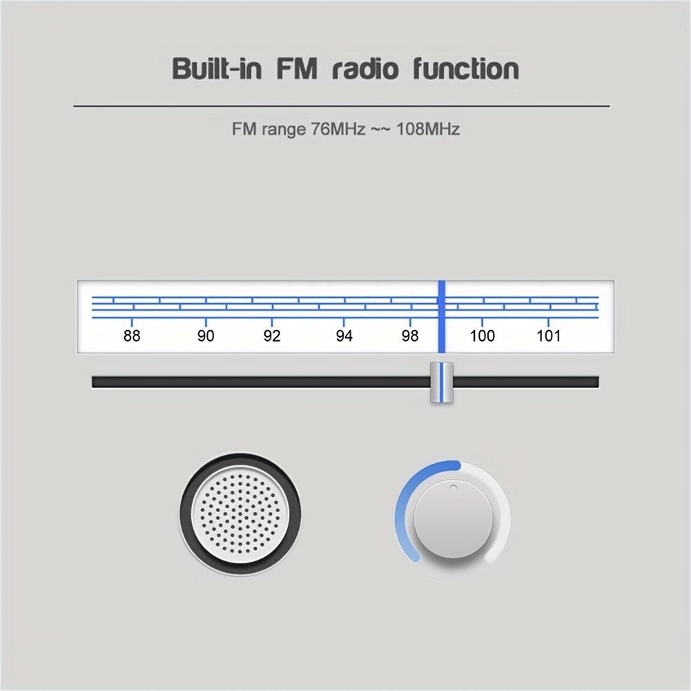 Motorcycle Helmet Bluetooth 5.1 Intercom with 1500m Range, 18h Talk Time, CVC Noise Cancelling & Waterproof Design