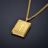Popolare Scatola Magica Biblica Ciondolo Collana in Ottone