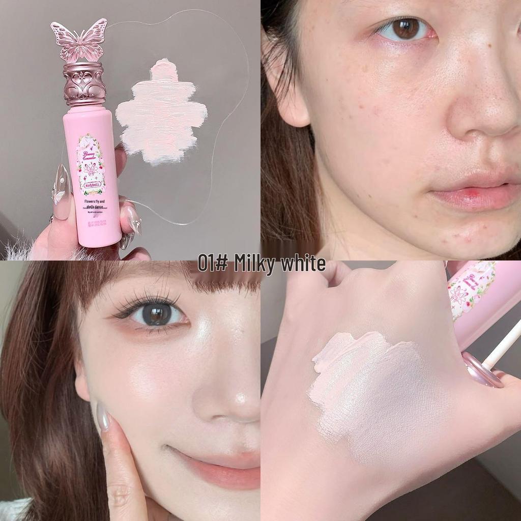 Kodyboll Feuchtigkeitsspendender Blume Schmetterling Concealer: Weichzeichner, Aufhellend, Natürliche Abdeckung für Unreinheiten & Aknenarben