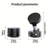 Vacuum Magnetic Car Phone Holder Magnet Suction Wall Bracket for iPhone 16 15 14 13 Pro Max Retractable Adjustable Mobile Stand