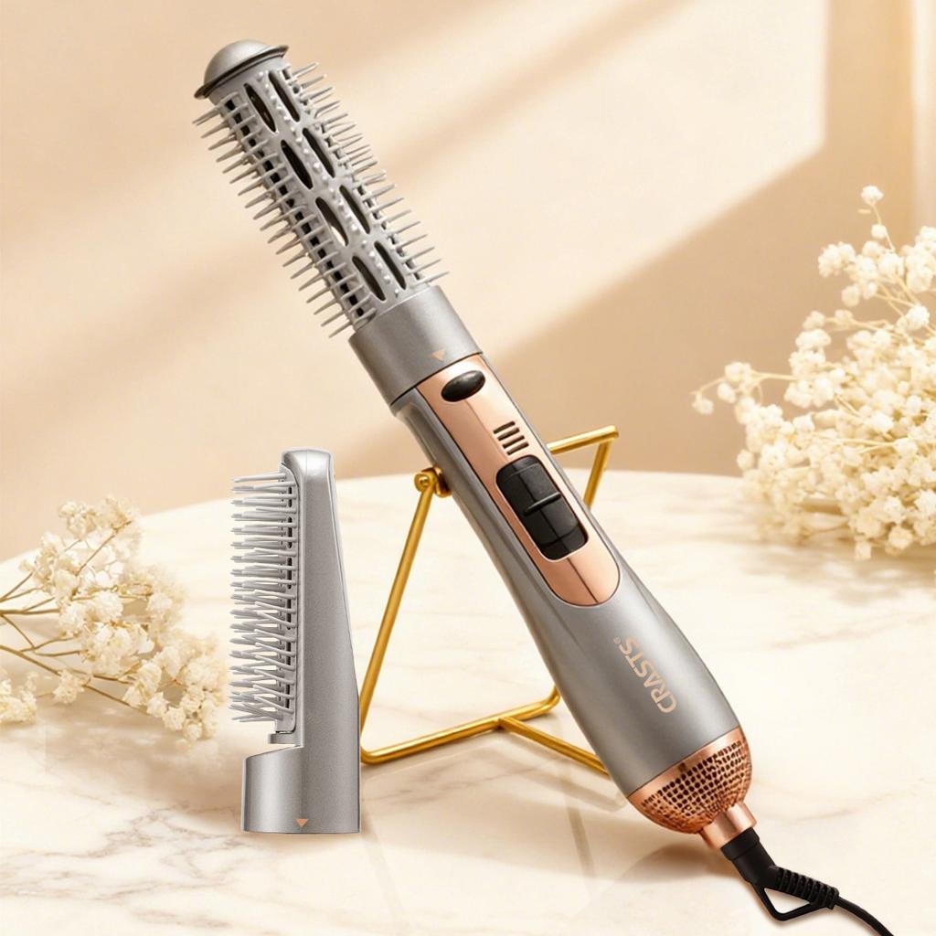 All-in-One Hot Air Styling Comb: The Ultimate Home Solution for Straightening, Smoothing, and Creating Perfect Rolls