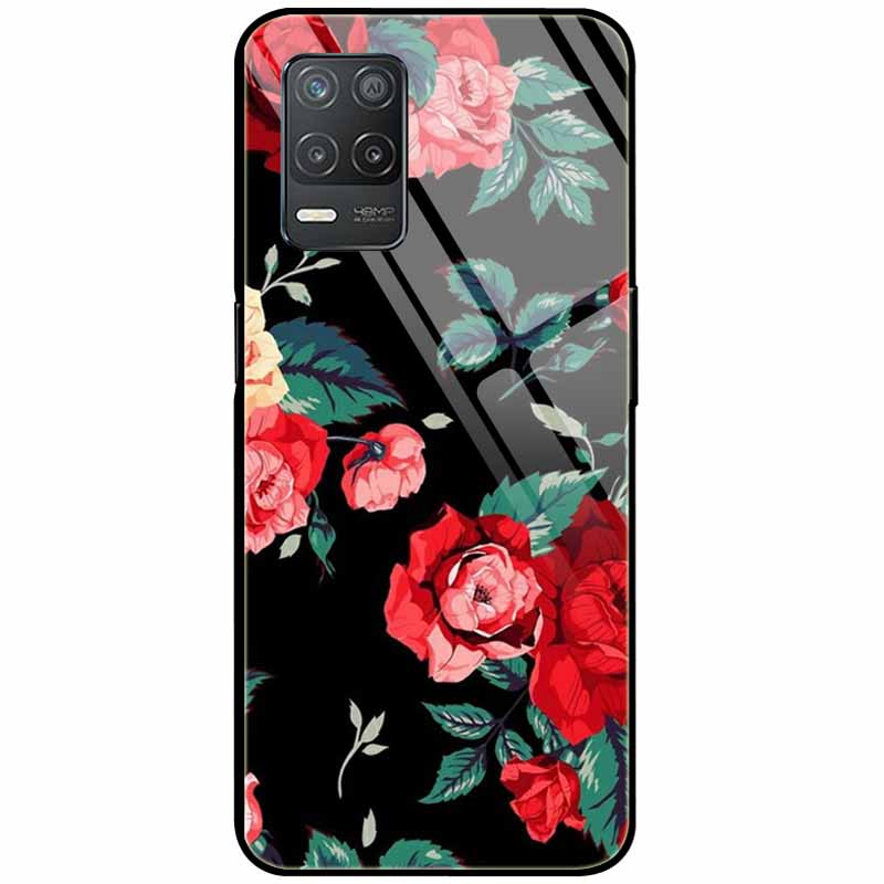 

Tempered Glass Cover For Realme Narzo 30 5G Case Narzo30 Hard Protective Back Funda for Realme 8 5G Glass Realme8 5G Coque Cute Realme Narzo30 5G