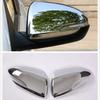 For Hyundai Elantra Avante 2016 2017 2018  Auto Side Door Rearview Mirror Cover Trims Protector Sticker ABS Car Accessories