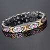 Trendy 4 barvy Hubnutí Energie Magnety Šperky Zeštíhlující Náramky Bangle Kroucený Magnetoterapeutický Náramek Zdravotní péče