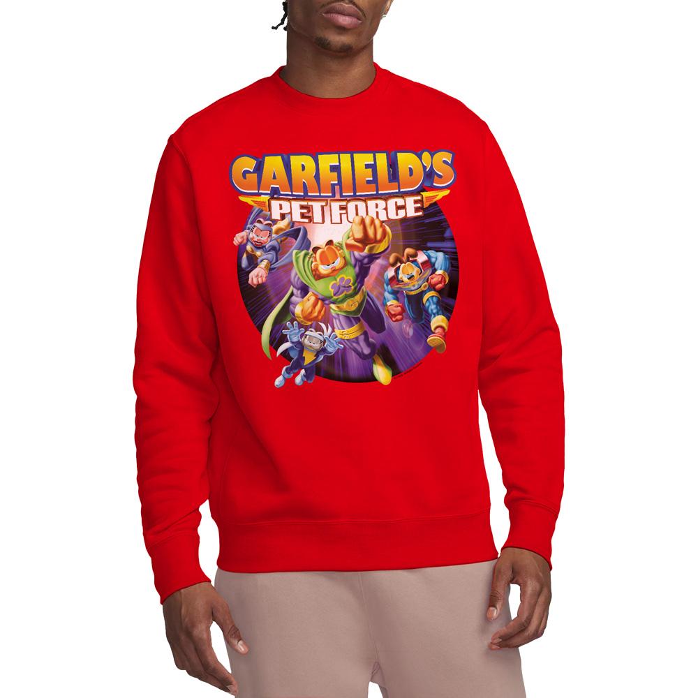 Garfield Unisex Adult Pet Force Four Sweatshirt
