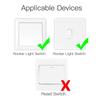 Doodle Smart WiFi Light Switch w/ App Timer & Voice Control (Alexa)