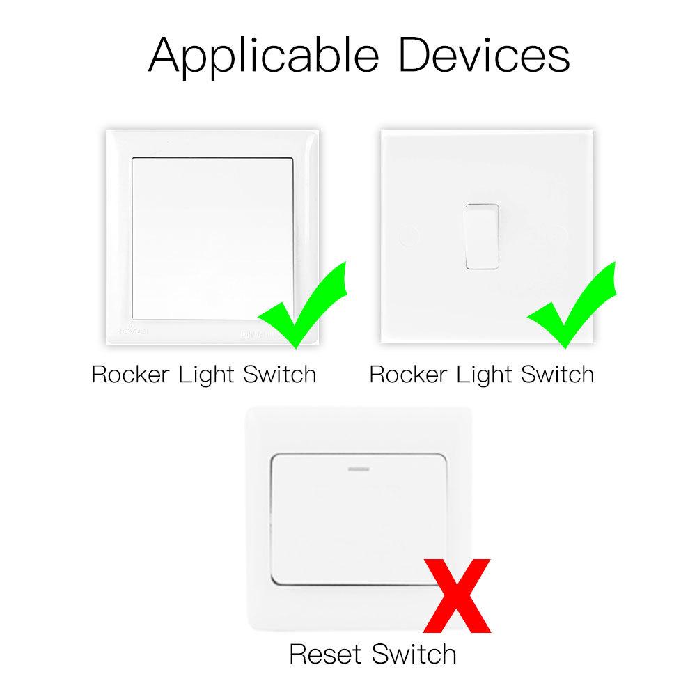 Doodle Smart WiFi Light Switch w/ App Timer & Voice Control (Alexa)