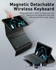2026 iPad Air 11-inch Bluetooth Keyboard Case A2591 with TPU Shell
