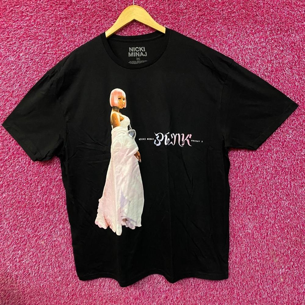 Nicki Minaj Pink Friday 2 Album Cover Graphic TShirt 2XL Unisex T-Shirt M