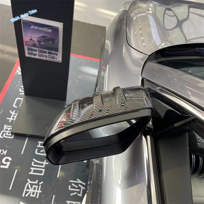 Car Outside Door Rearview Mirror Decor Protector Shell Cover Housing Accessories For BYD Seal U Sealion 6 Song Plus 2024 2025