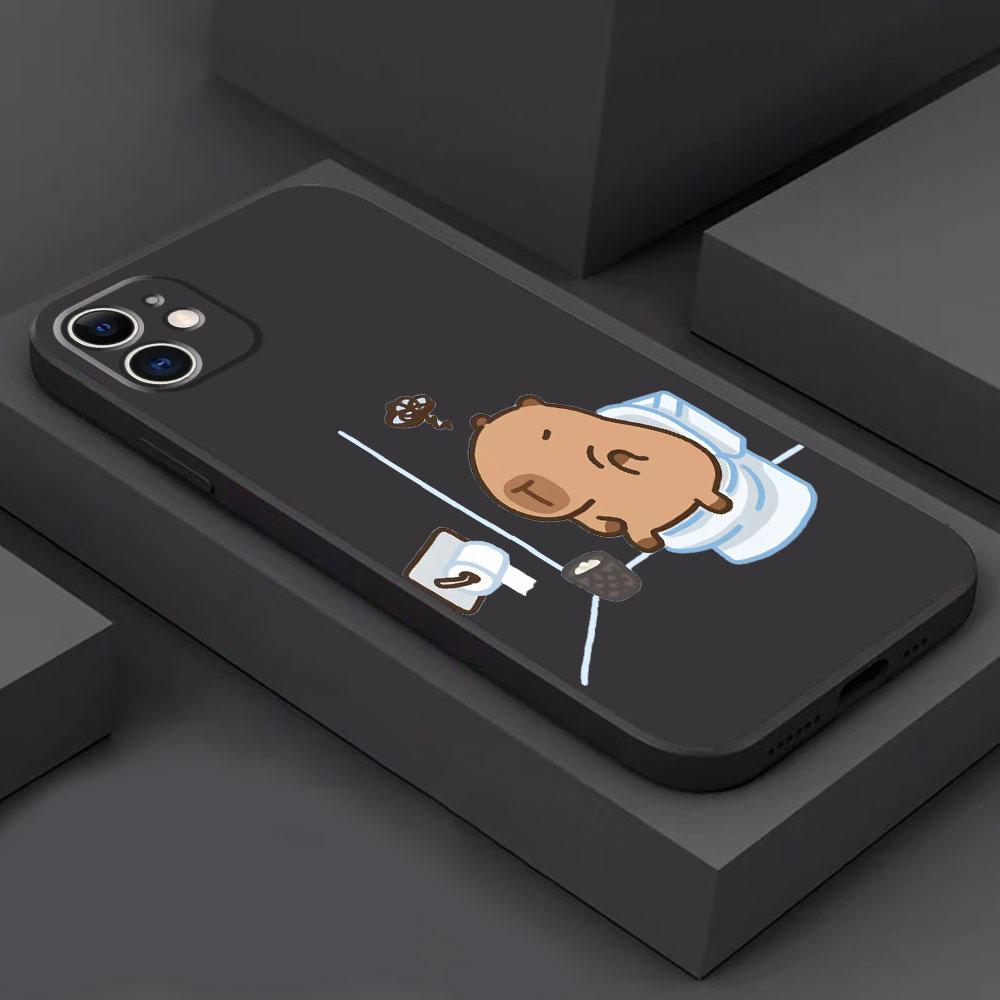 

Cute Capybara Case for Samsung Galaxy Note 20 Ultra S9 S8 Plus Note 10 Plus S10 Note 9 8 S9 Plus Silicone Cover Funda Galaxy Note 10
