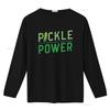 Heren Pickle Powers Groente Energiebron Gezond Leven T-shirt Zwart 4XL vintage Gewassen Zacht homme Stijlvol Unisex