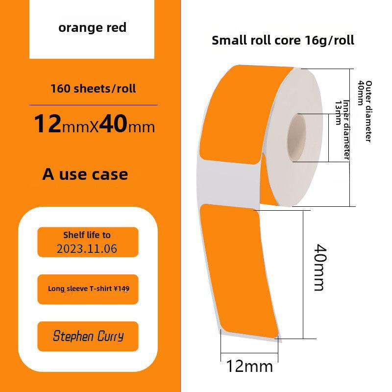 Mini Self-Adhesive Thermal Label Paper for Phomemo D30