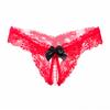 Sexy G-spot Temptation Ngerie, Vibration Free and Sexy Open Style Crotch Pearl Lace Underwear Sissy Panties Thongs Women Sexy