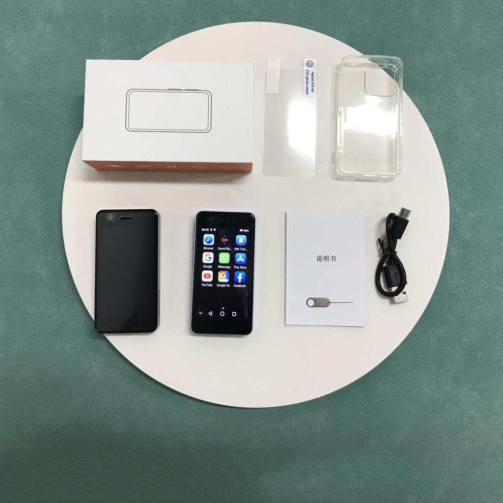 S18 4G Mini Smartphone 2.95inch MT6737 2GB RAM 16GB ROM Dual SIM Dual Standby 5MP Rear Camera Type-C LTE Android Bar Mobile Phone