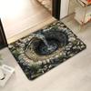 3D Illusion Dirt-Resistant Floor Mat: Absorbent & Durable Entrance/Bathroom Mat