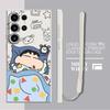 Crayon Shin-chan Phone Cover Case for Samsung Galaxy S25 S23 Note 20 10 Ultra S22 S20 FE S21 Plus S25Edge S24 Ultra