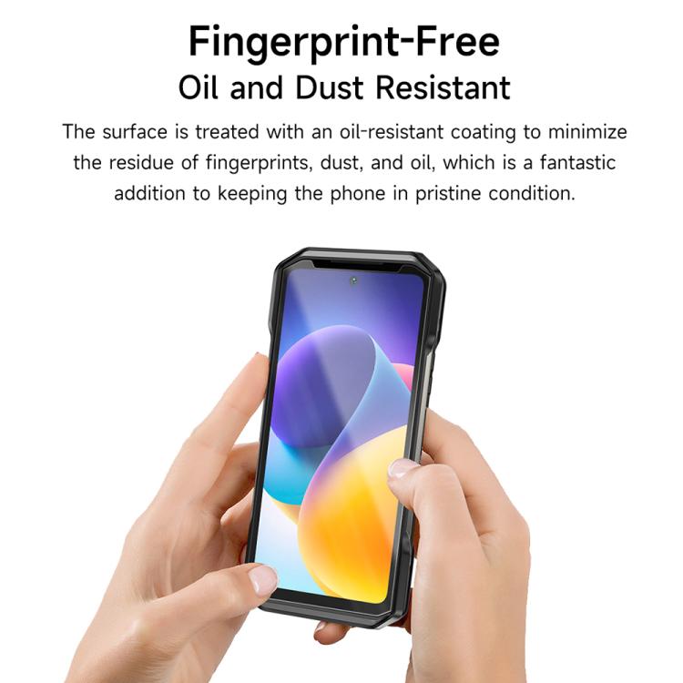 2 pezzi / Confezione Ulefone 9H HD Anti Impronta Vetro Temperato Proteggi Schermo