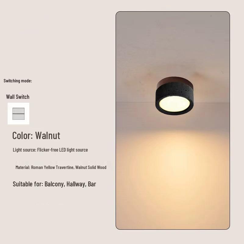 Wabi-Sabi Mid-Century Creme Wandlampe für Schlafzimmer oder Wohnzimmer