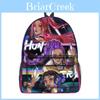 Kpop Demon Hunters Cartoon Pattern Oxford Cloth Student Backpack