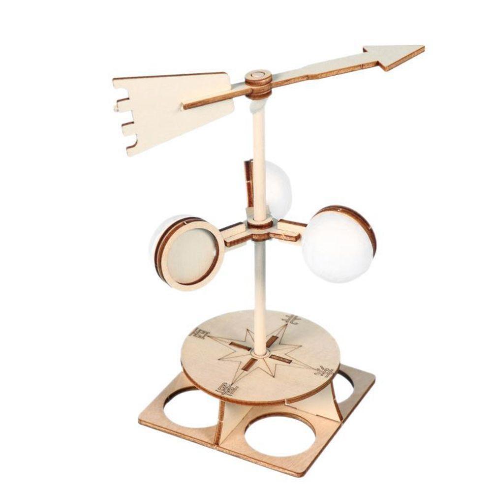 DIY Hands-on Ability For Children Educational Kits STEM Toy Physics Learning Wind Vane Model