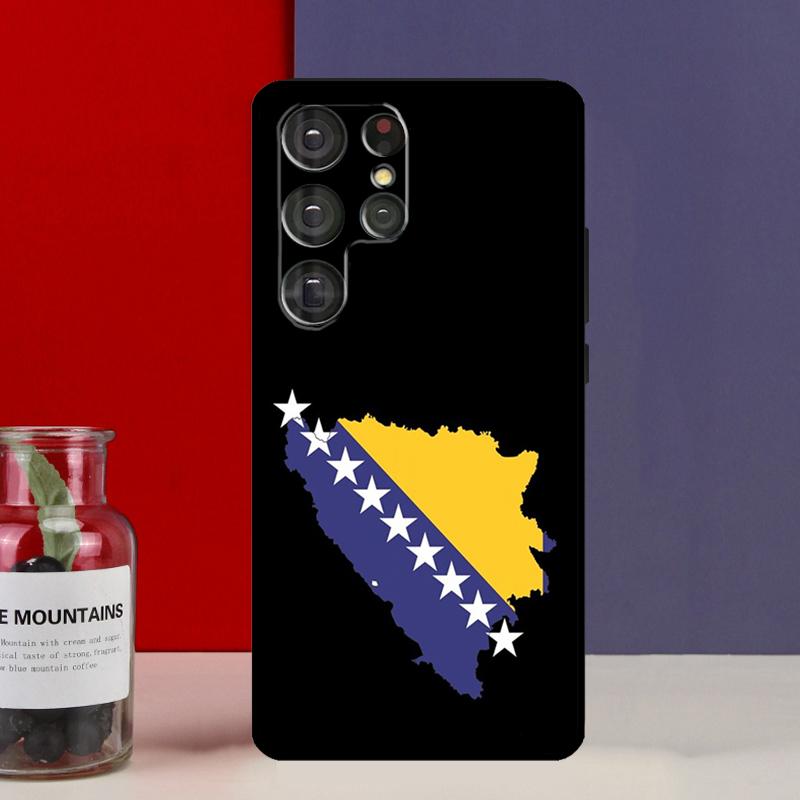 Bosnien Flagge Hülle Für Samsung Galaxy S21 S22 S23 Ultra Plus S8 S9 S10 Note 10 20 Ultra S21 FE S20 FE Abdeckung