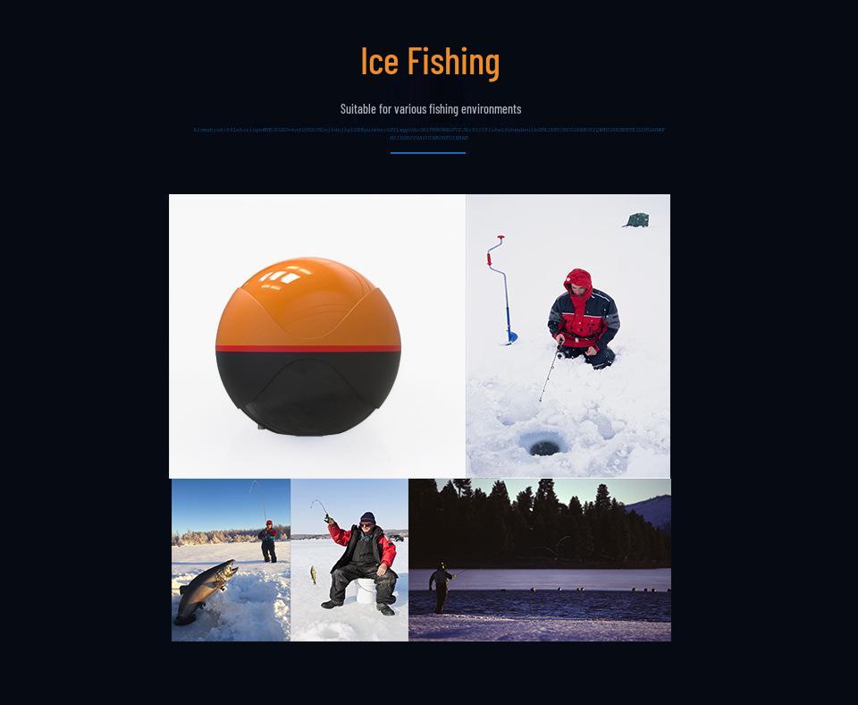 Cross-Border Black Tech: Erchang Sonar Fish Finder - Wireless WiFi HD Dual-Band Smartphone Compatible Fishing Gear