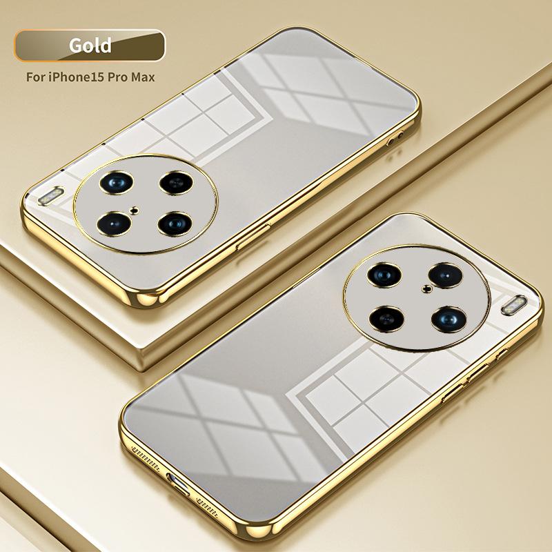 Applicable to VIVO X300Pro electroplating glitter mobile phone case X200 transparent X100 anti-drop X90 protective case