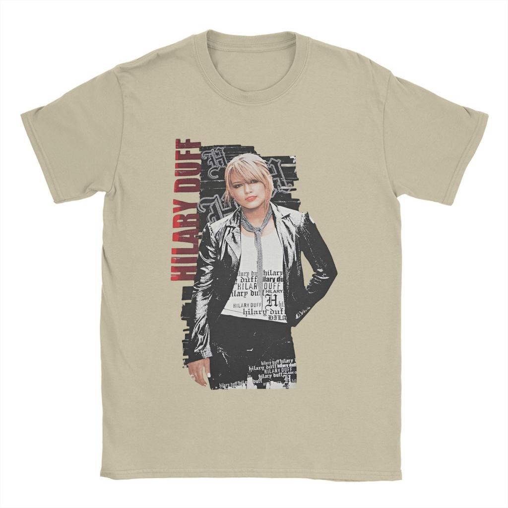 Unisex Women New Arrival Hilary Duff Tee T Shirt 100 Cotton Tshirts Clothing