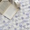 Fab the Home Washable Quilted Rug, 190x190cm, Harvest, Summer Rug, 100% Cotton