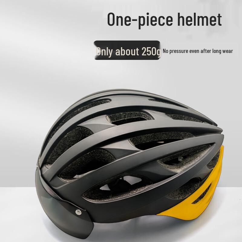 Lishi Lightweight Breathable Cycling Helmet with Goggles