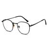 -1 -1.5 -2 -2.5 -3 -3.5 To -6.0 anti Blue Light Myopia Glasses Women Men Retro Metal Big Frame Square Students Myopia Glasses