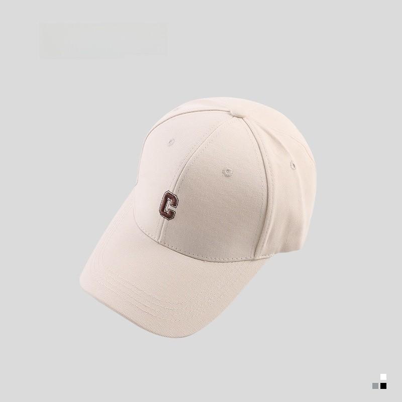 Classic Letter Embroidered Baseball Cap For Women Men Sun Protection Adjustable Fit