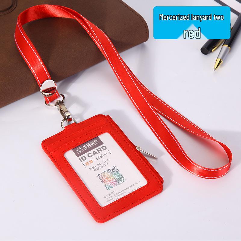 Porta Badge Multi-Scheda Golden Bay con Portachiavi, Clip Retrattile, Cordino e Portamonete