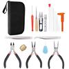 1 Pack Jewelry Making Supplies Kits with Jewelry Pliers Jump Rings Opener Awls