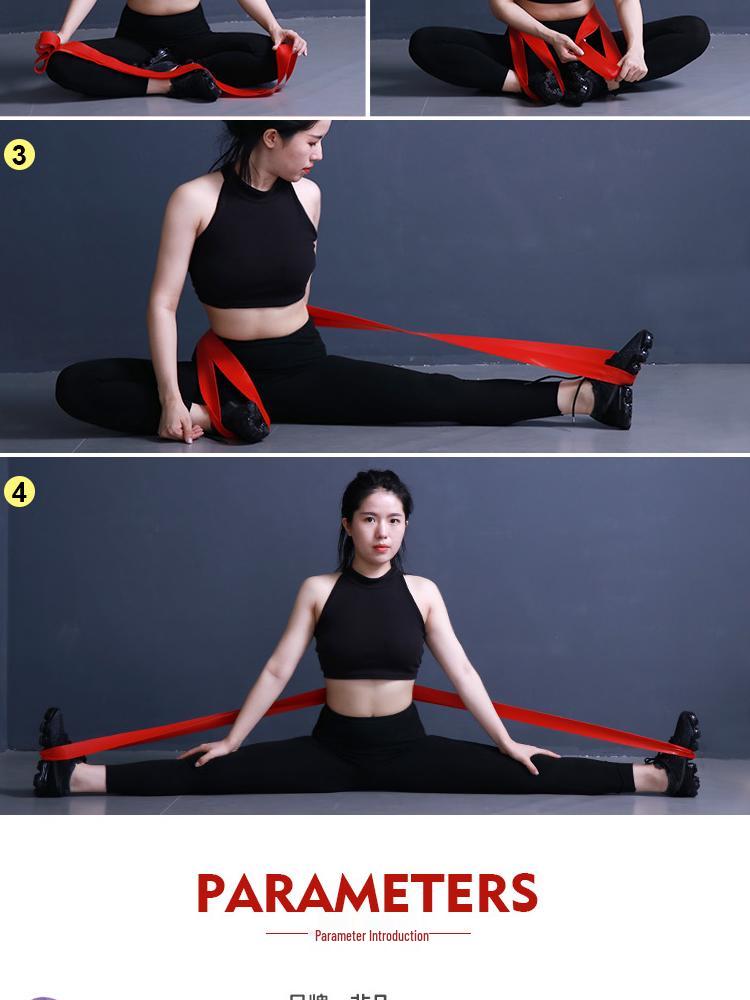 Ballet Flexibility Band for Splits and Tendon Stretching - Ideal for Dance Practice and Stretching Exercises