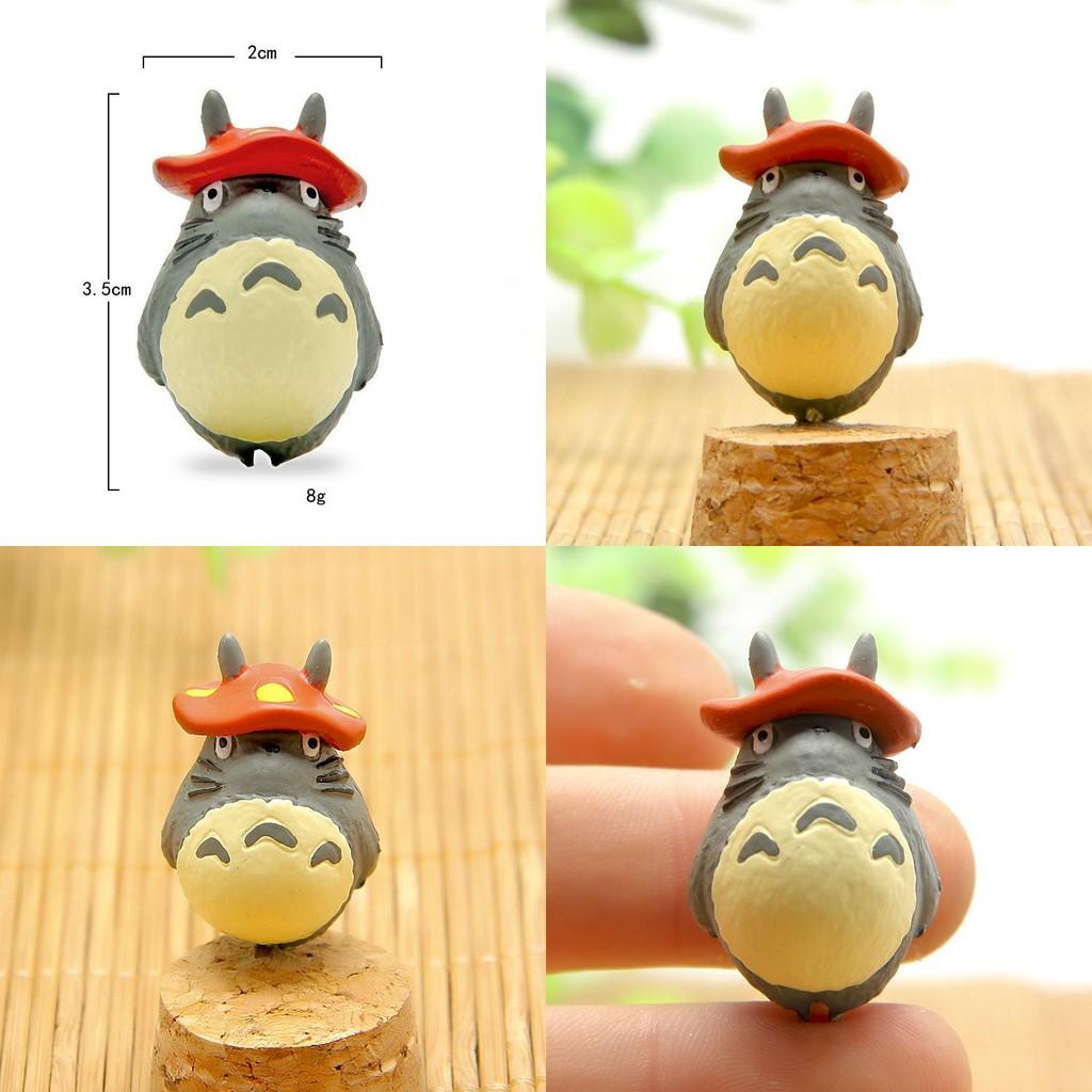 Neighbor Totoro My Pvc Ornament With Mushroom On The Top Of The Head For Gift