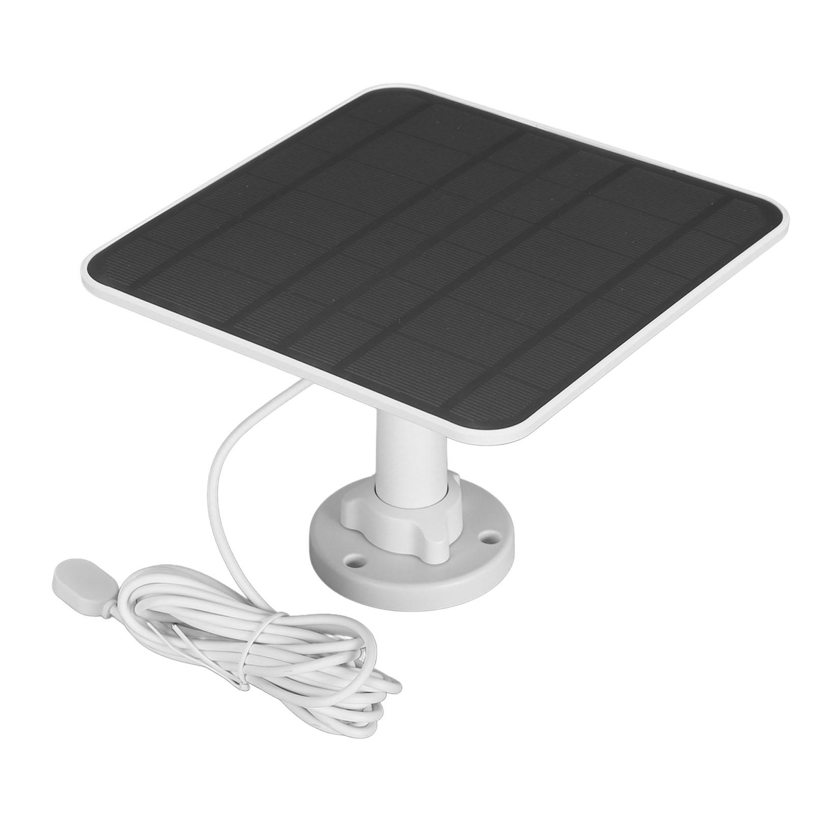 12W Solar Panel   IP65 Waterproof Magnetic Charging Security Camera Solar Power Supply for   Pro 3 Pro 4   2 Go 2