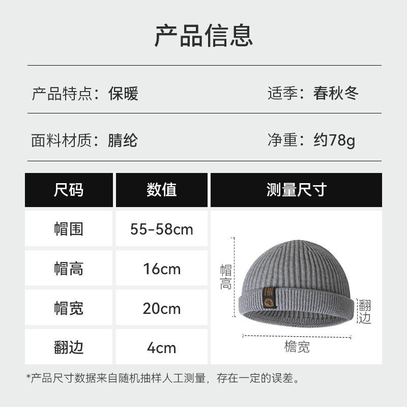 Autumn New Melon Fur Hat Fashionable Versatile Patch Thickened Cold Warm Street Hip Hop Yuppie Landlord Hat
