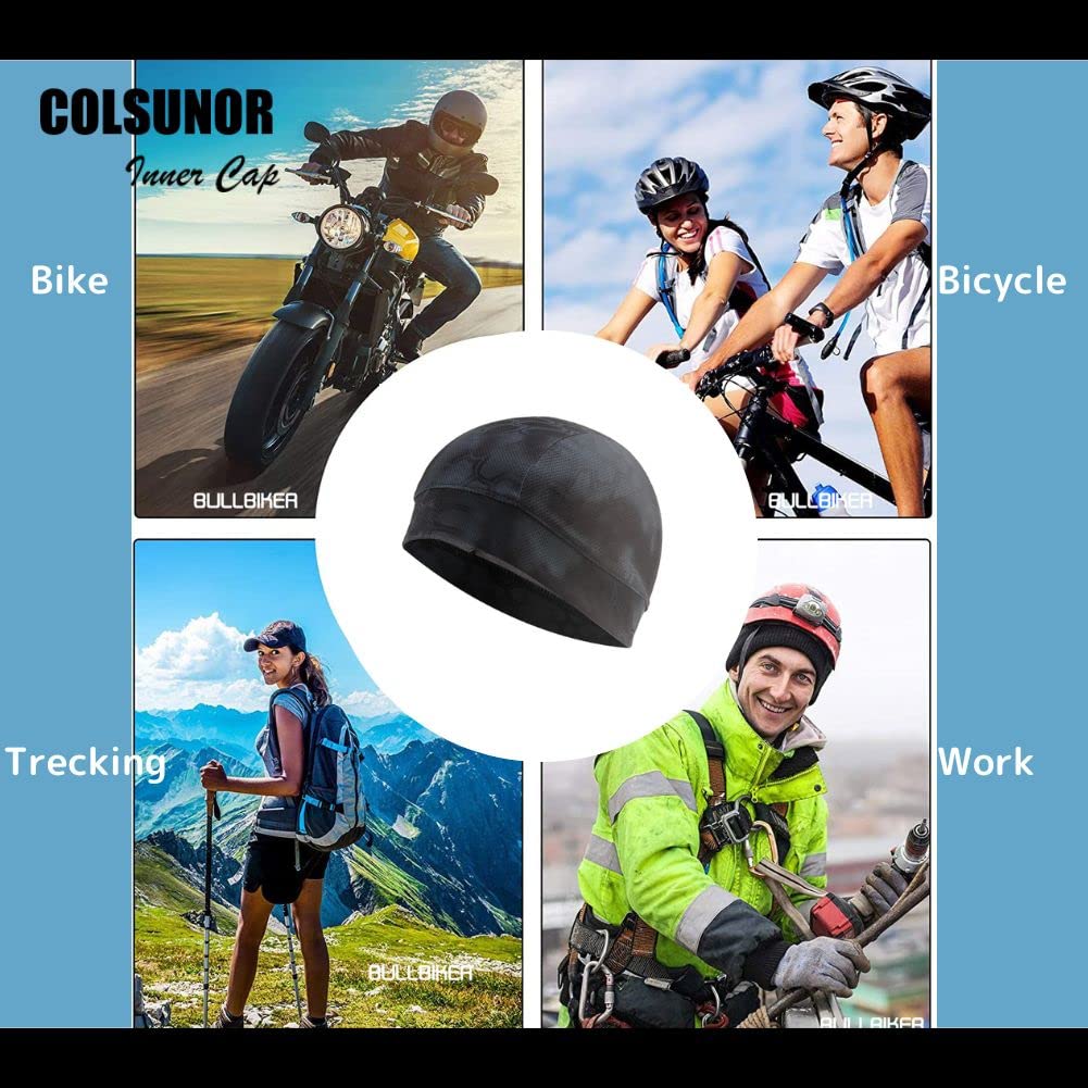 [COLSUNOR] Inner Cap, 1 Piece, Stretchable, Not Tight, One Size