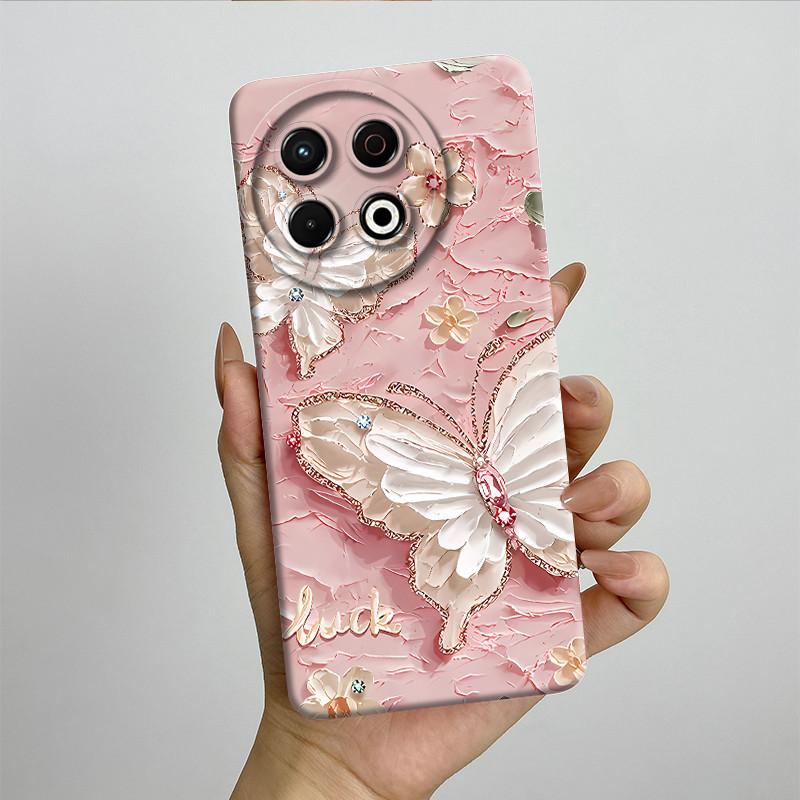 For Tecno Spark 30 Pro KL7 Phone Case 30Pro 4G Cover Soft Silicone Sweet Painted Shell Cartoon Funda Lovely Printed Casing Coque
