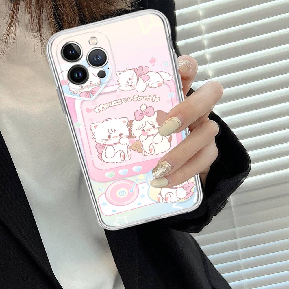 Famous Cute M-Mikko C-Characters For IPhone 17 Air 16 Pro Max 15 14 13 12 11 Plus Phone Case