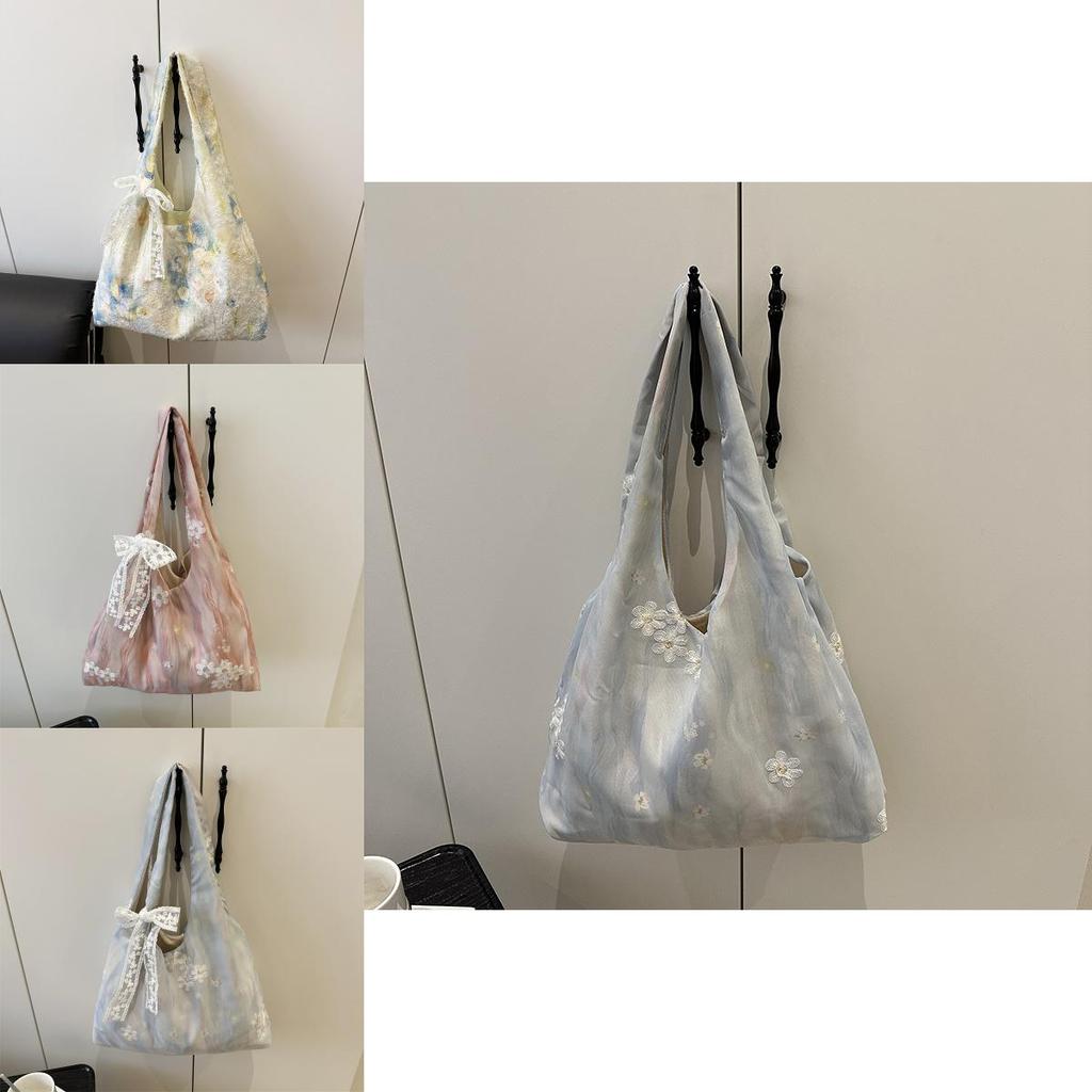 Elegant Embroidery Bag With Nylon Material For Daily Casual Use