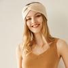 Women's 100% Pure Cashmere Cable Knit Wide Headband for Autumn/Winter